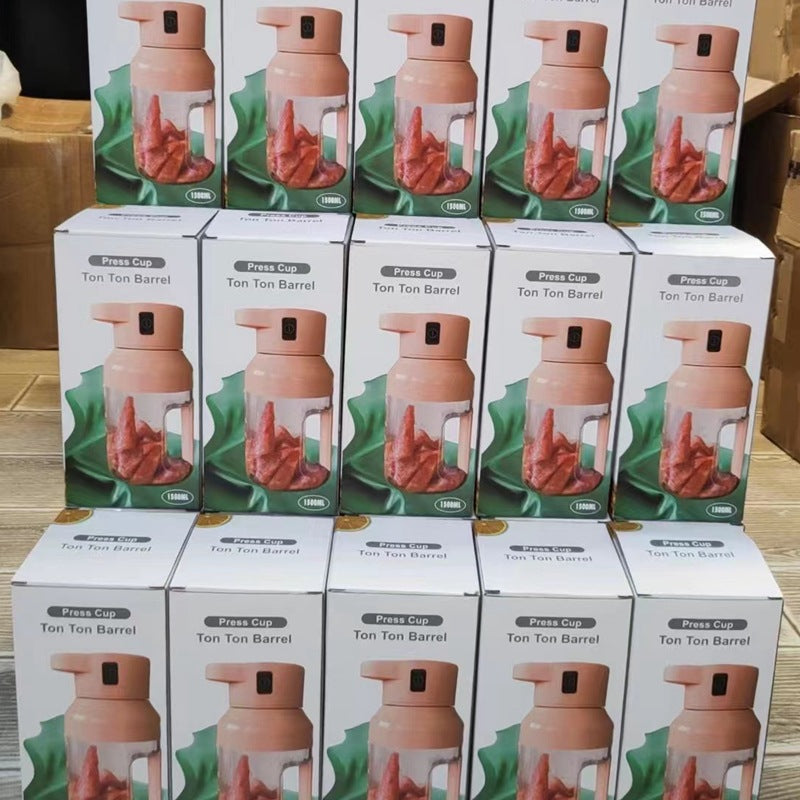New Arrival Summer Electric Juicer Portable Large Capacity 1500Ml Juice USB Rechargeable Electric Portable Blender Kitchen Gadgets
