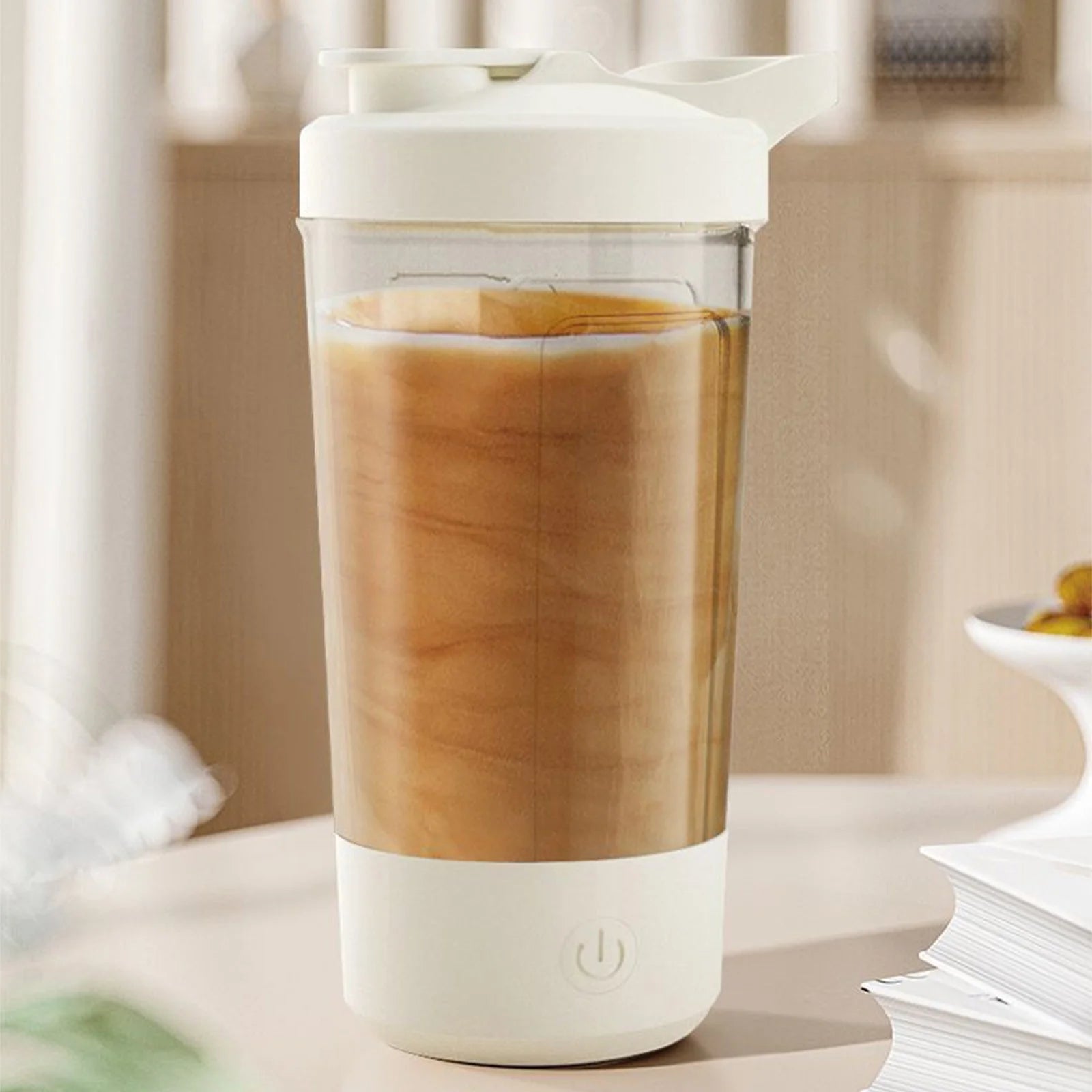 Rechargeable Blender Cup,Portable Blender,Shaker Bottle,Mixing Cup,Protein Shaker,Usb Blender,Electric Mixing Cup,Automatic Blender Bottle for Protein Coffee