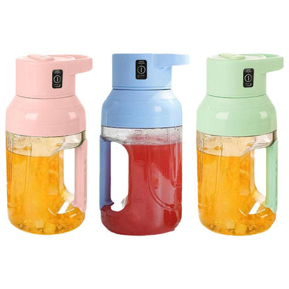 New Arrival Summer Electric Juicer Portable Large Capacity 1500Ml Juice USB Rechargeable Electric Portable Blender Kitchen Gadgets